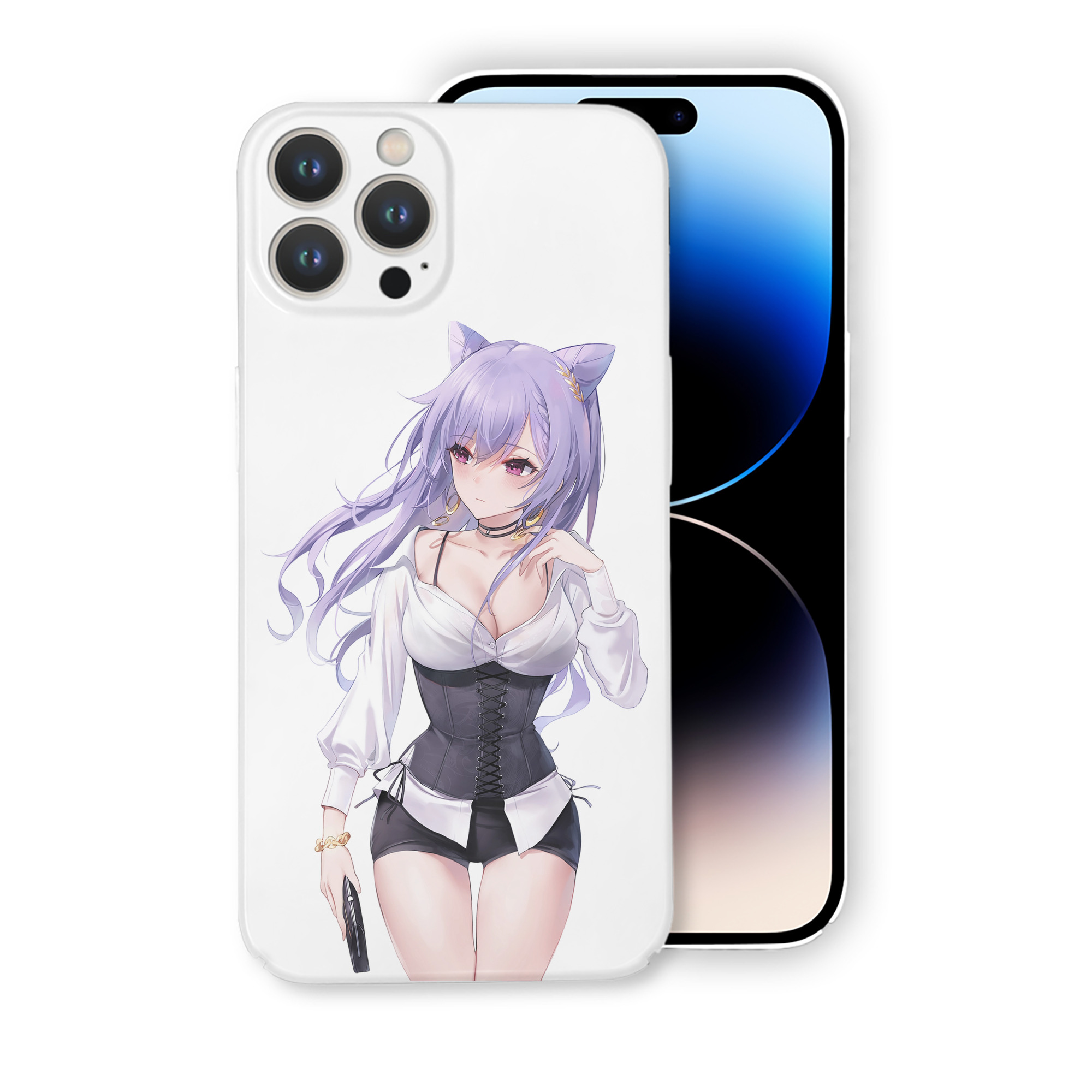 げんし神 刻晴 こくせい genshin Kokusei 【iPhone 14シリーズ対応】ハードケース